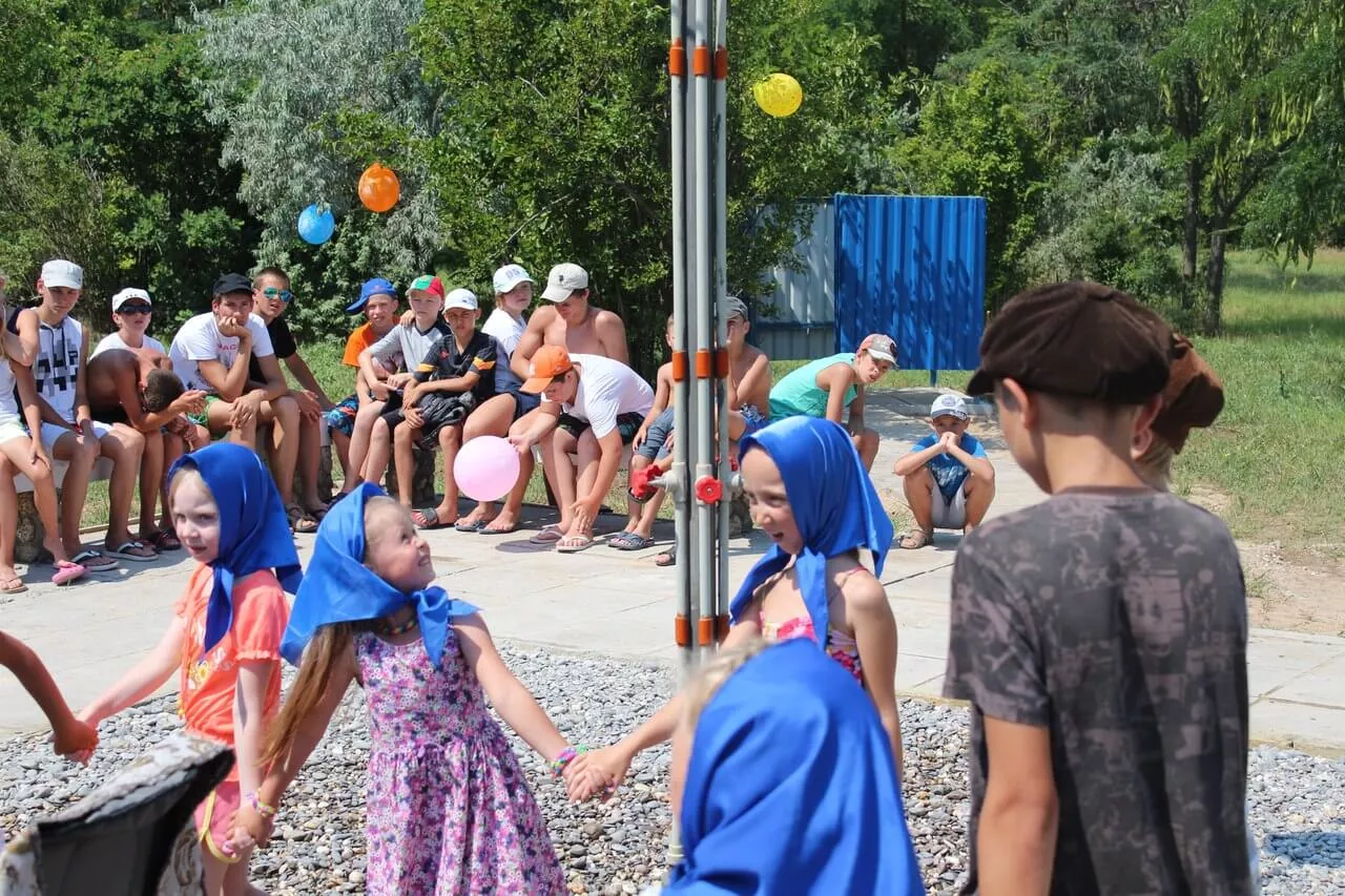 Детский лагерь "ЧАЙКА"  Евпатория, Крым 2023г.